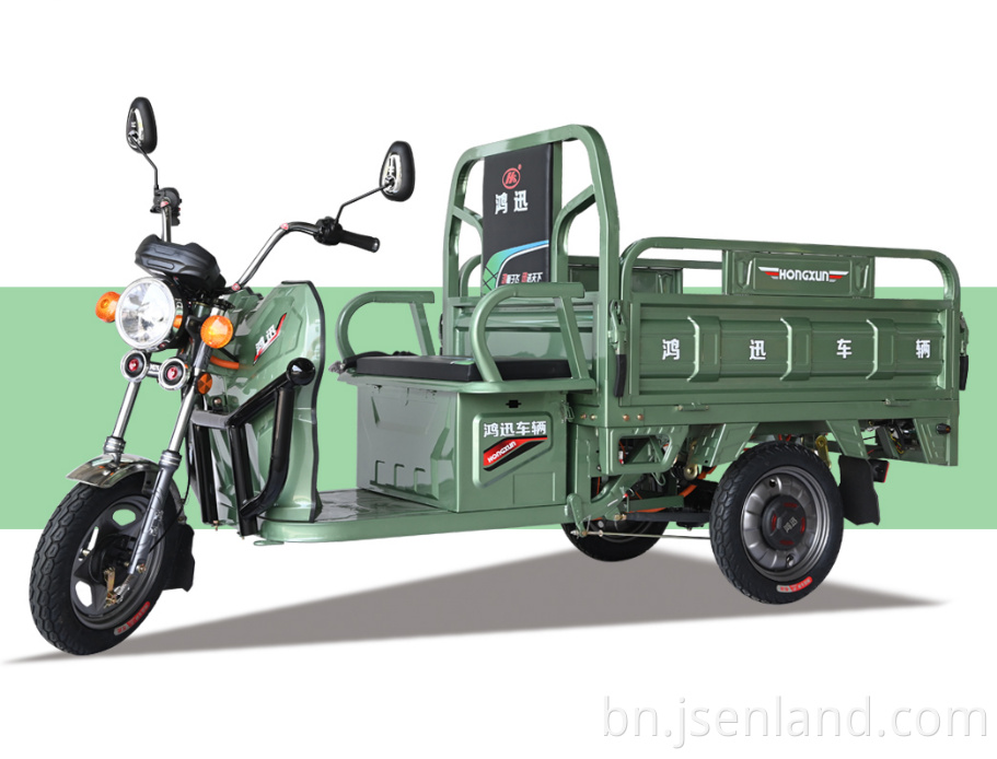 800 ডাব্লু মোটর ছোট বৈদ্যুতিক ট্রাইসাইকেল 800 W Motor Small Electric Tricycle